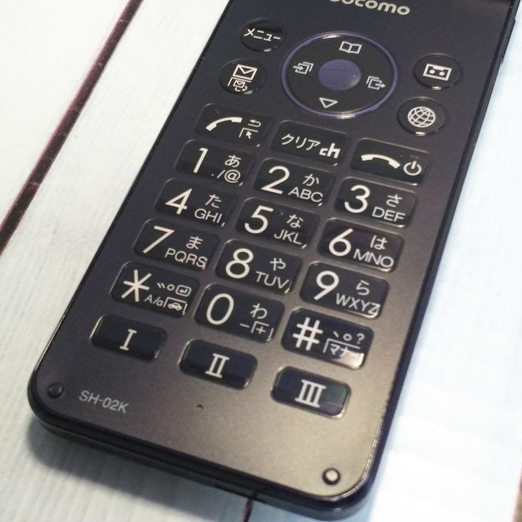 docomo SHARP �����쥹�������� SH-02K �֥롼�֥�å� �ͥ��ӡ�  842
