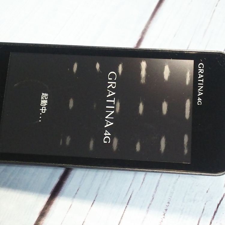 KYOCERA au GRATINA 4G BLACK KYF31  345