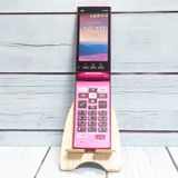 au 京セラ かんたんケータイ KYF38 ワインレッド 056