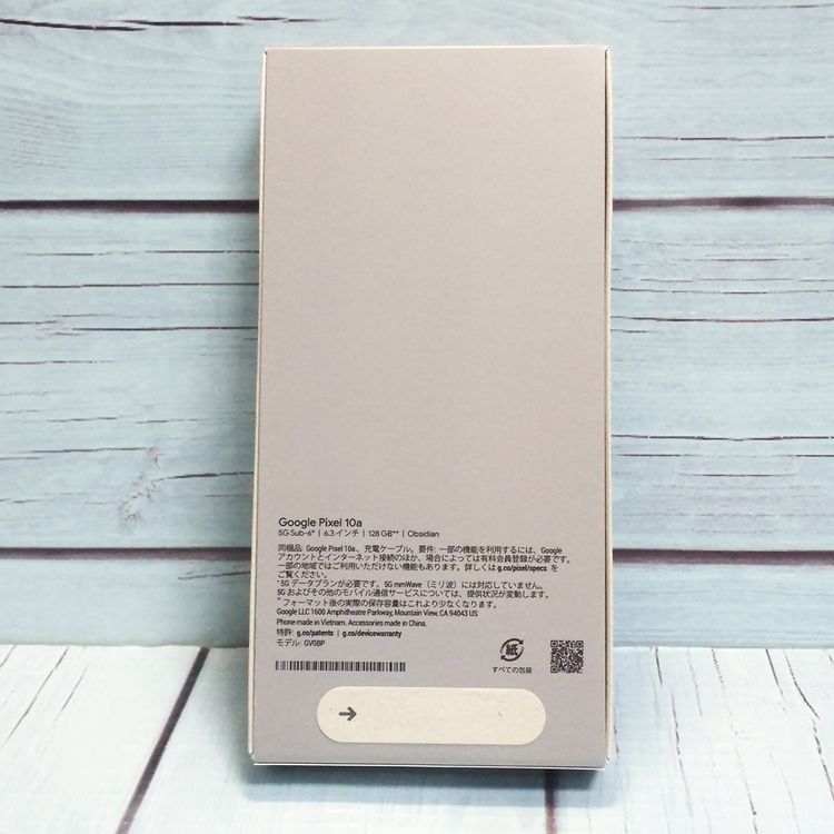 Google���ȥ��� Pixel10a �֥�å� 128GB ̤����  ���� 120