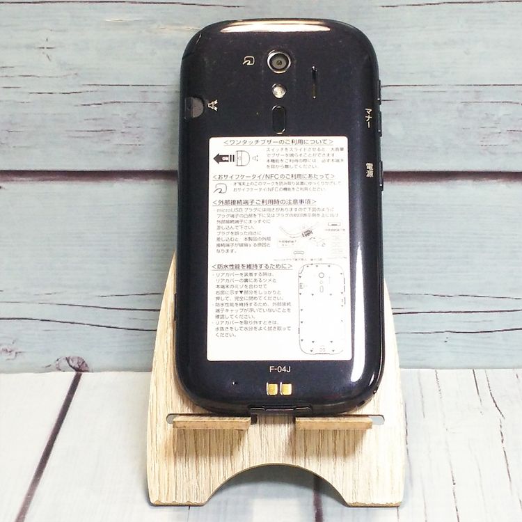 F-04J �餯�餯���ޡ��ȥե���4 �֥�å� ���� BLACK docomo  188