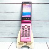 au 京セラ かんたんケータイ KYF38 ワインレッド 495