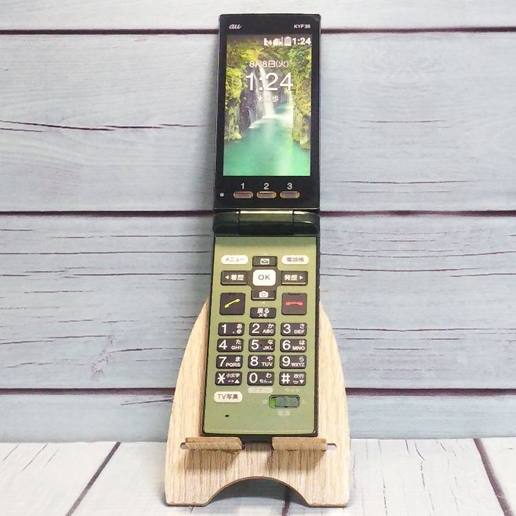 KYOCERA au KYF36 ���󤿤󥱡����� GREEN  329