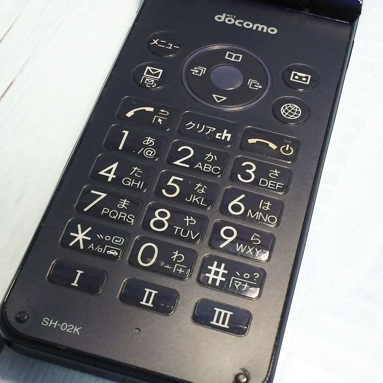 docomo SHARP �����쥹�������� SH-02K �֥롼�֥�å� �ͥ��ӡ�  595