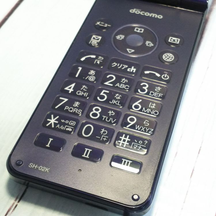 docomo SHARP �����쥹�������� SH-02K �֥롼�֥�å� �ͥ��ӡ�  448