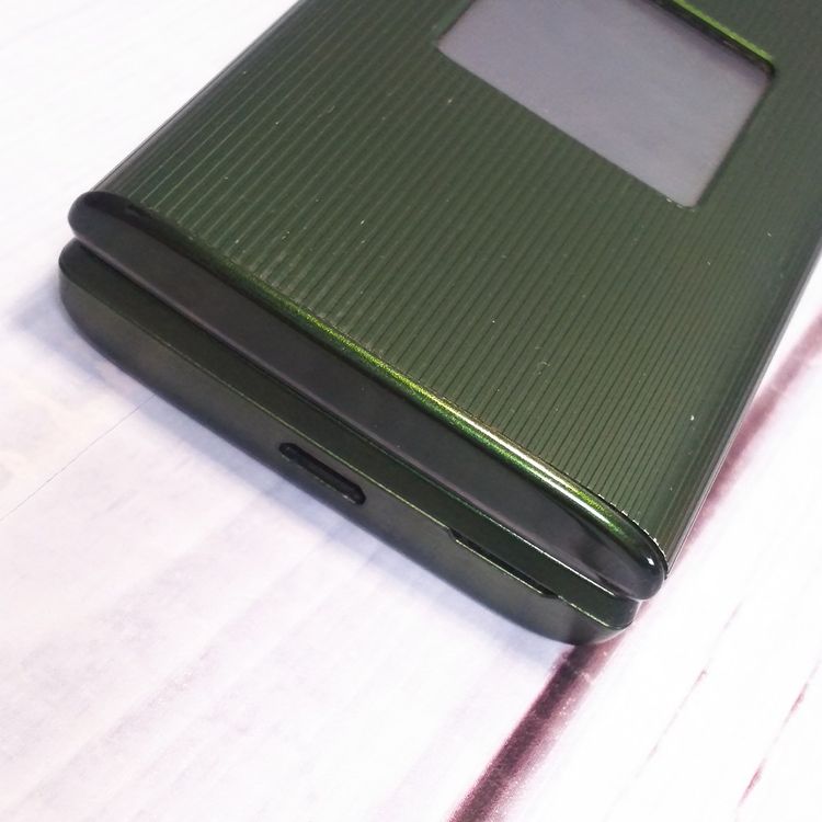 KYOCERA au KYF36 ���󤿤󥱡����� GREEN  837