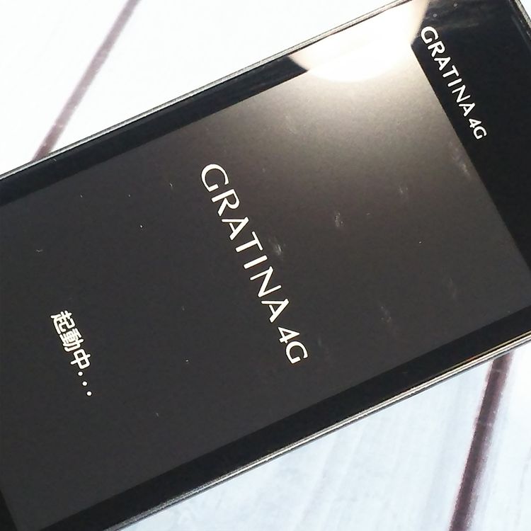 KYOCERA au GRATINA 4G BLACK KYF31  489