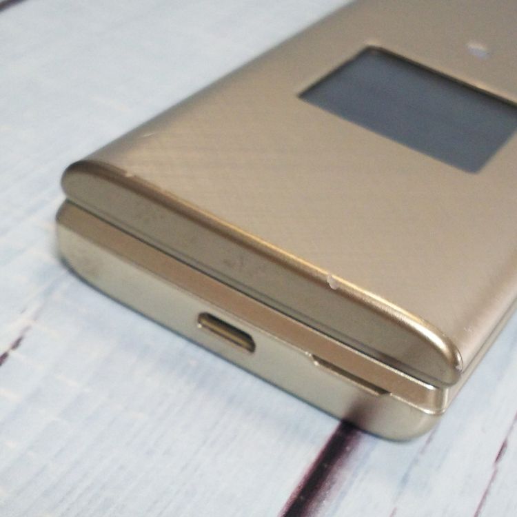 KYOCERA au KYF36 ���󤿤󥱡����� GOLD  146