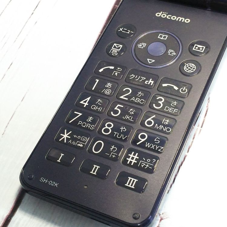 docomo SHARP �����쥹�������� SH-02K �֥롼�֥�å� �ͥ��ӡ�  730