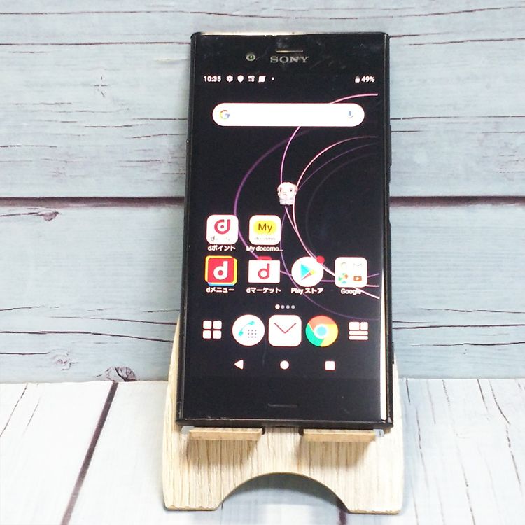 docomo Xperia XZ1 SO-01K Black  216