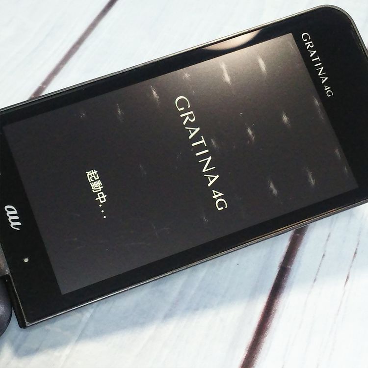 KYOCERA au GRATINA 4G BLACK KYF31 [�����]  268