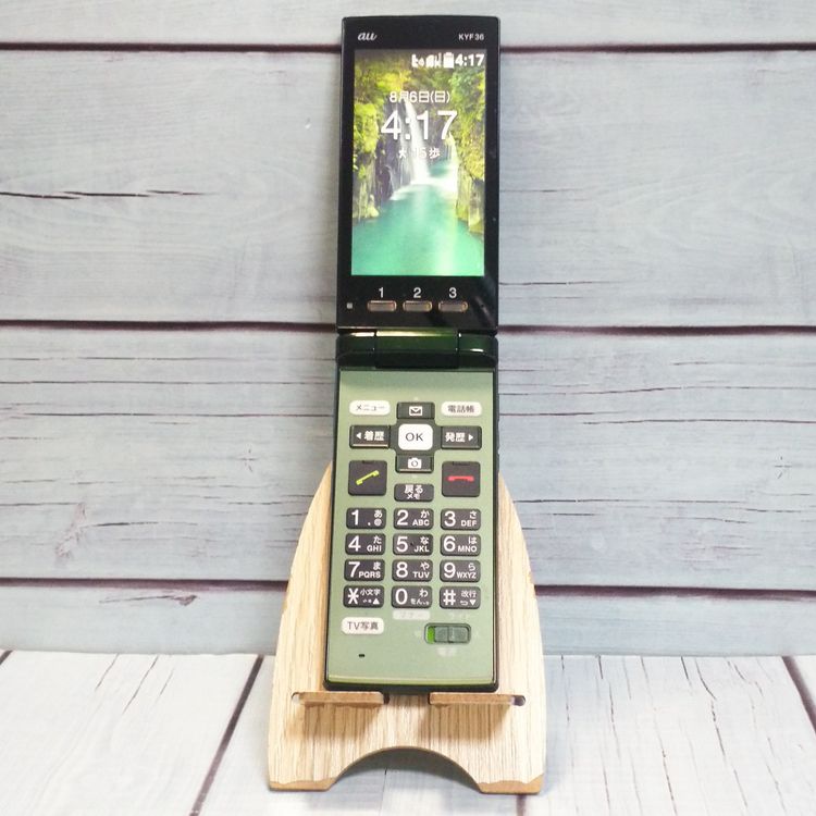 KYOCERA au KYF36 ���󤿤󥱡����� GREEN  365