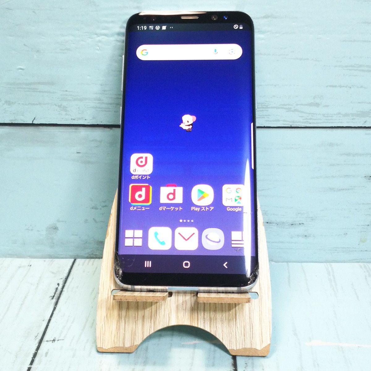 ムスビー｜docomo SAMSUNG Galaxy S8 ブルー SC-02J [ジャンク] 540 