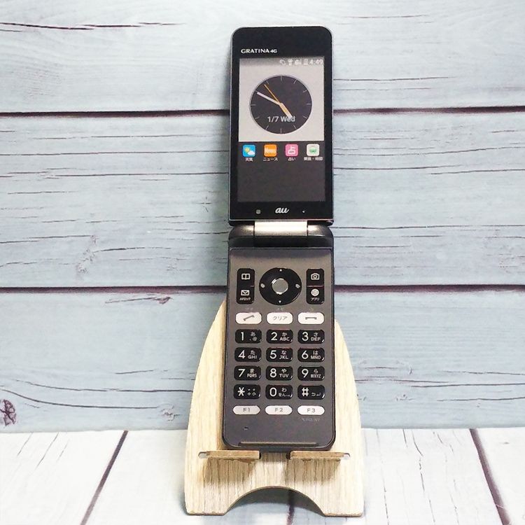 KYOCERA au GRATINA 4G BLACK KYF31   067