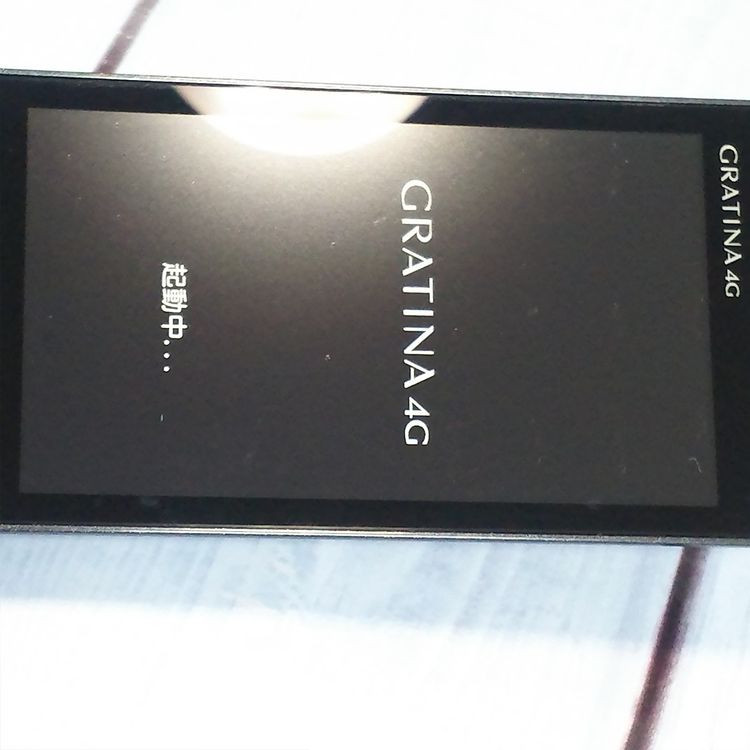 KYOCERA au GRATINA 4G BLACK KYF31  085