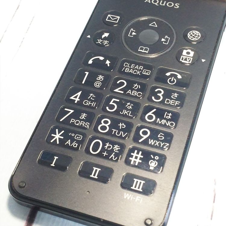 Softbank 601SH AQUOS ��������2 BLACK �֥�å�  037