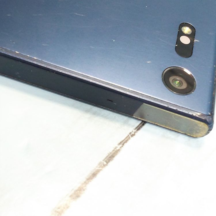 au Xperia XZ SOV34 Forest Blue �ե��쥹�ȥ֥롼  849