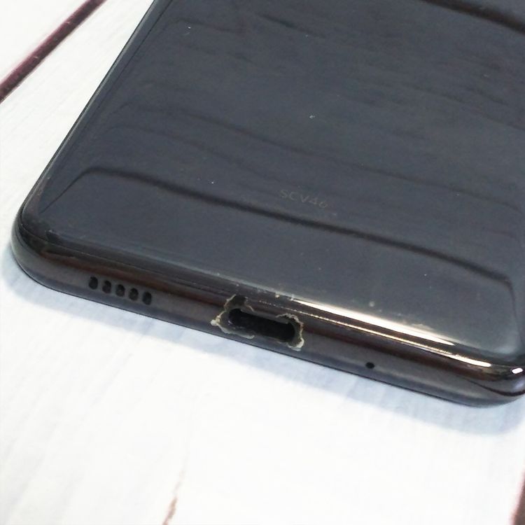 au Galaxy A20 SCV46 Black  647