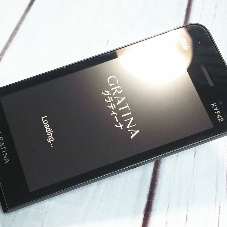 au GRATINA KYF42 �֥�å� ������ SIM���å�  497