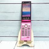 au 京セラ かんたんケータイ KYF38 ワインレッド 389