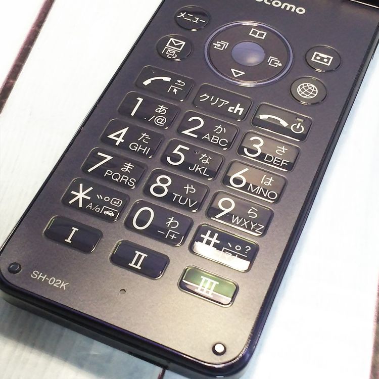 docomo SHARP �����쥹�������� SH-02K �֥롼�֥�å� �ͥ��ӡ�  645