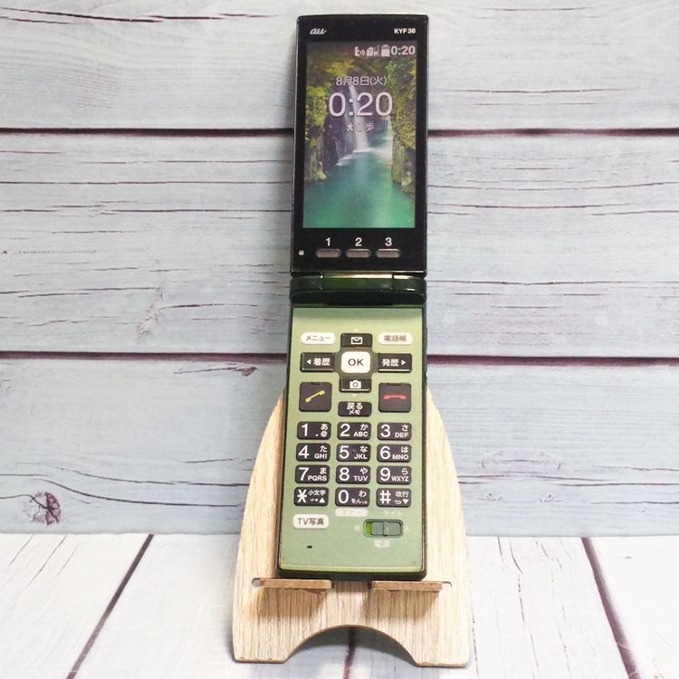 KYOCERA au KYF36 󤿤󥱡 GREEN  837