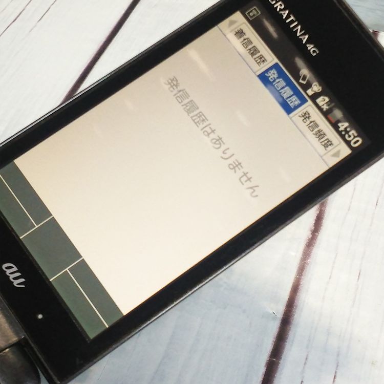 KYOCERA au GRATINA 4G BLACK KYF31  345