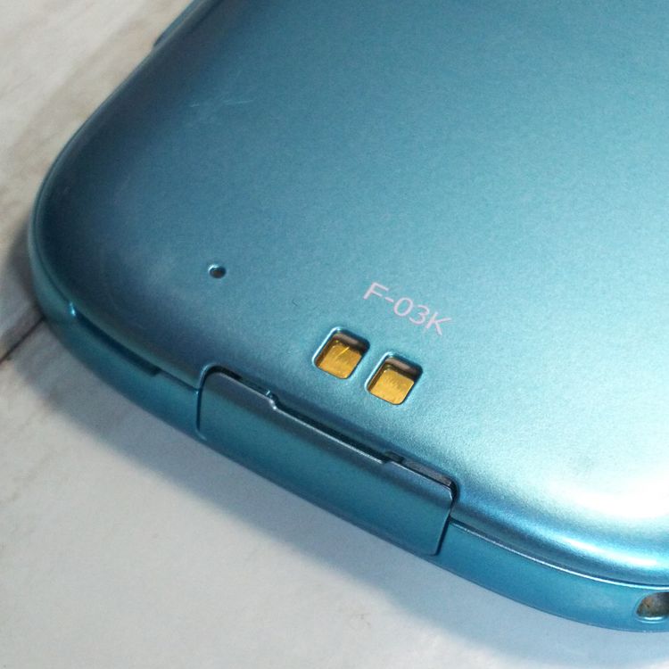 docomo �ٻ��� F-03K �餯�餯���ޡ��ȥե��� me blue [������]  845