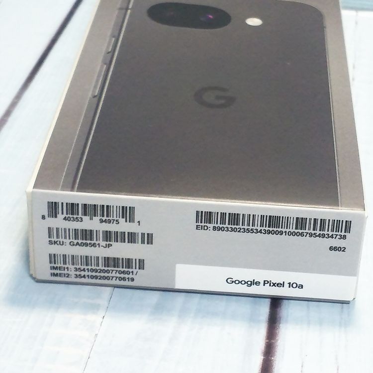 Google���ȥ��� Pixel10a �֥�å� 128GB ̤����  ���� 601
