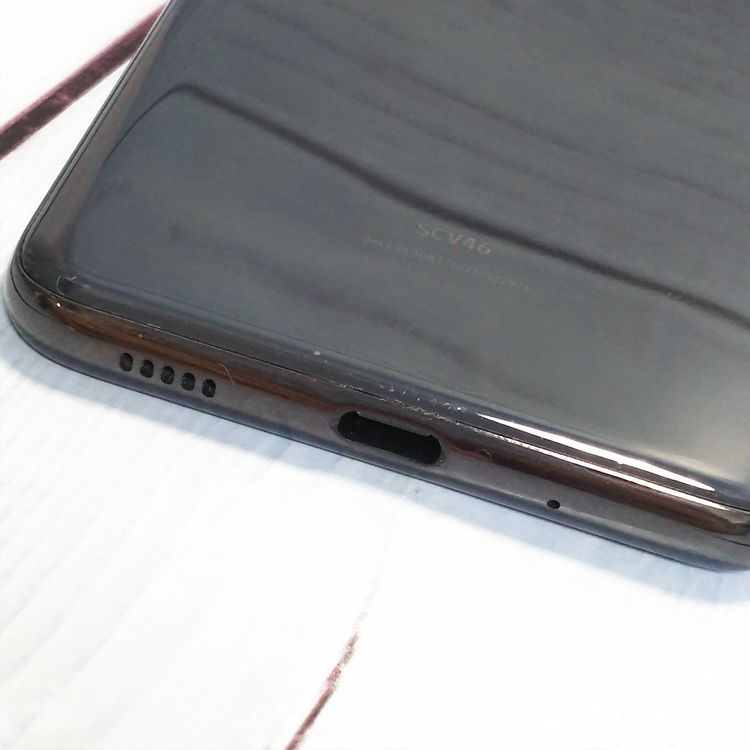 au Galaxy A20 SCV46 Black  291