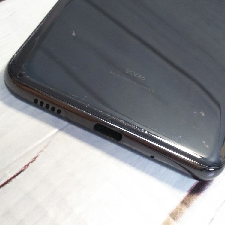 au Galaxy A20 SCV46 Black  058