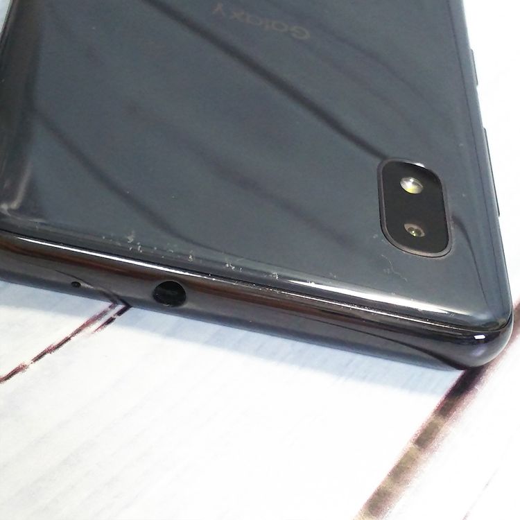 au Galaxy A20 SCV46 Black  820