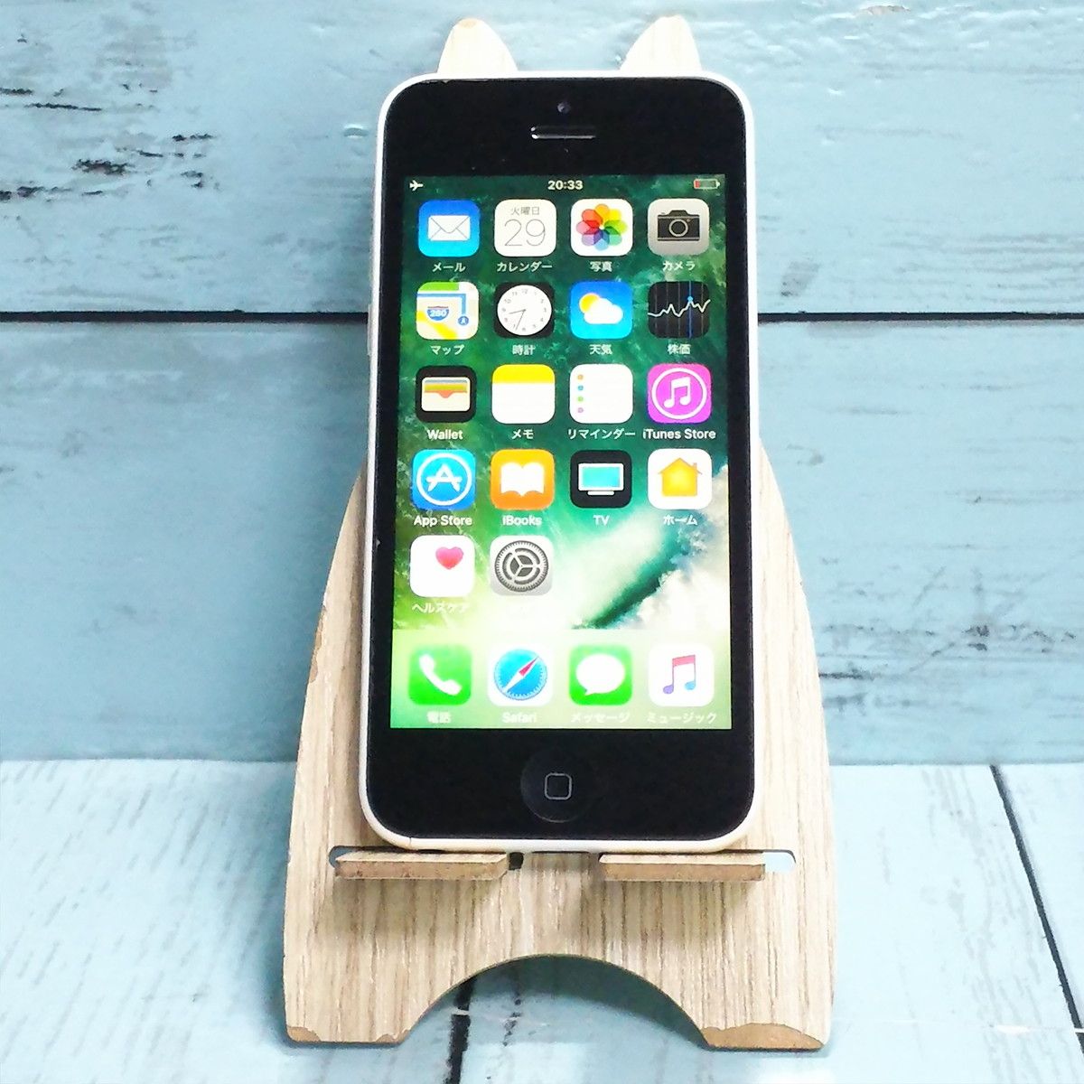 ムスビー｜SIMフリー iPhone5c 16GB ホワイト 海外版 064【iPhone5c 