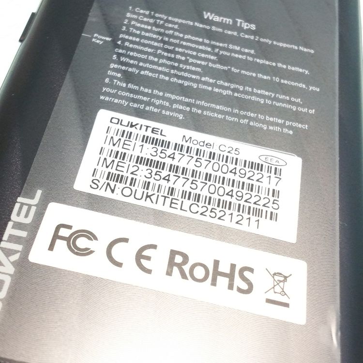 OUKITEL C25 �֥�å�  217