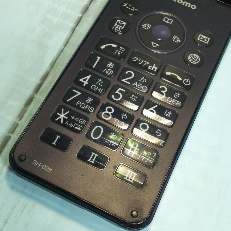 docomo SHARP �����쥹�������� SH-02K �֥롼�֥�å� �ͥ��ӡ�  483