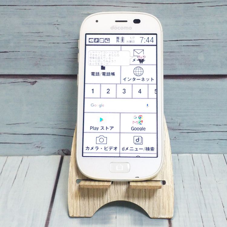 docomo �ٻ��� F-04J �餯�餯���ޡ��ȥե���4 �ۥ磻�� �� WHITE  372