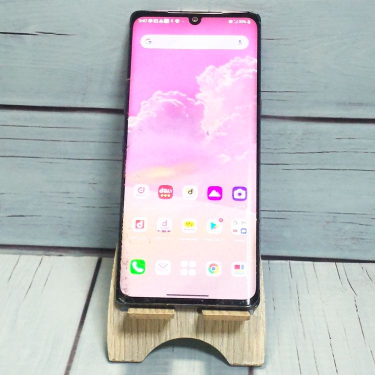 docomo LG VELVET L-52A �������饰�졼 [�����]  894