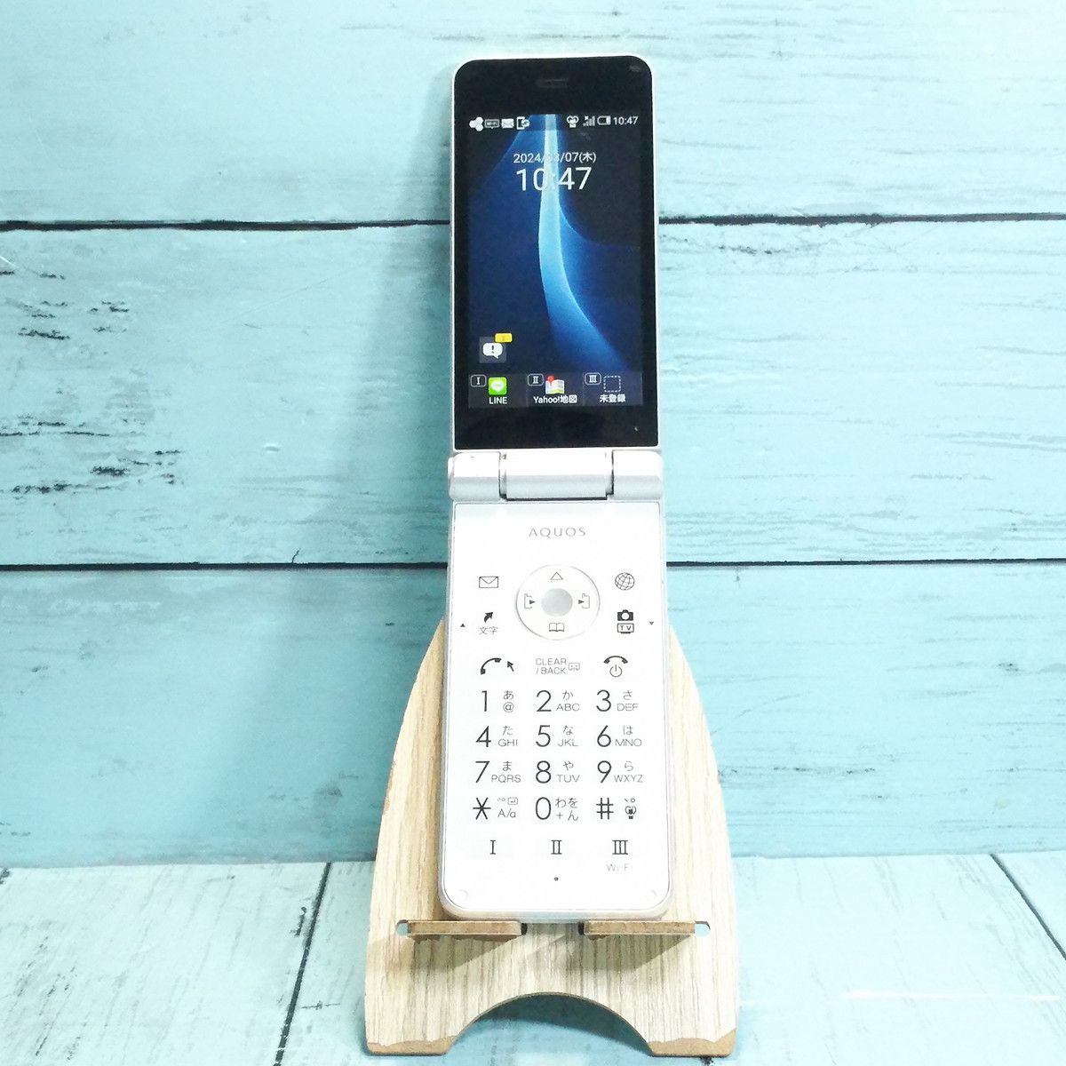 ムスビー｜Softbank 601SH AQUOS ケータイ2 WHITE ホワイト [訳あり 