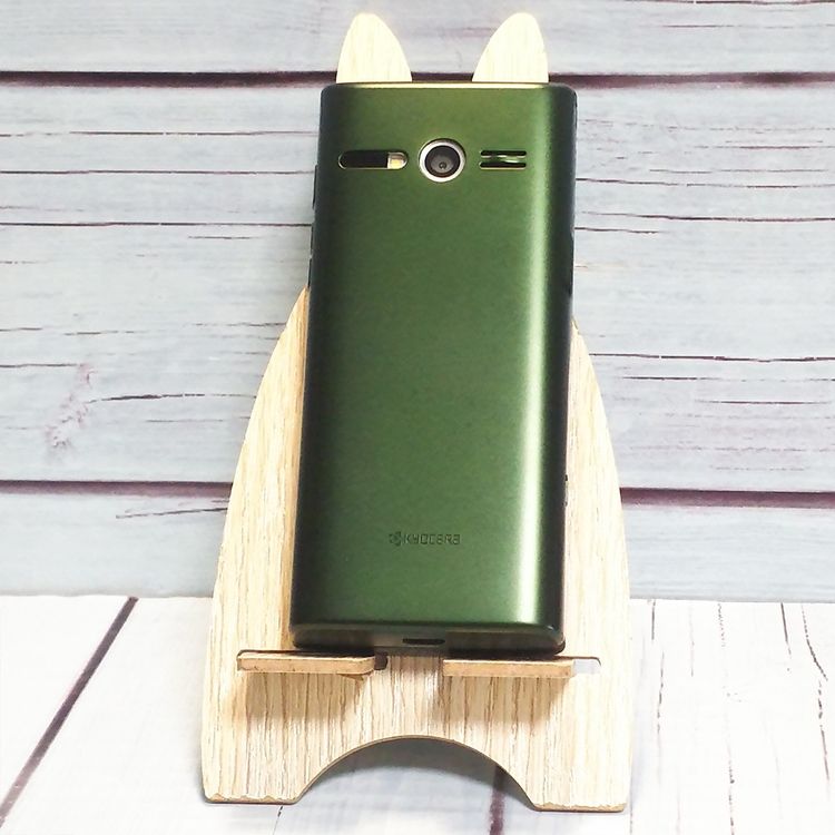 KYOCERA au KYF36 ���󤿤󥱡����� GREEN  �ۤܿ��� 332