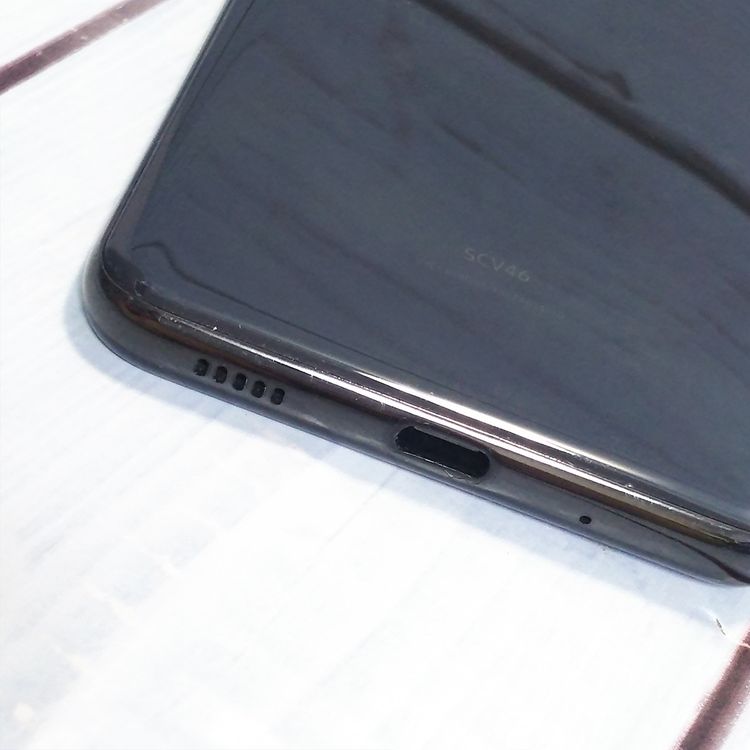 au Galaxy A20 SCV46 Black  410