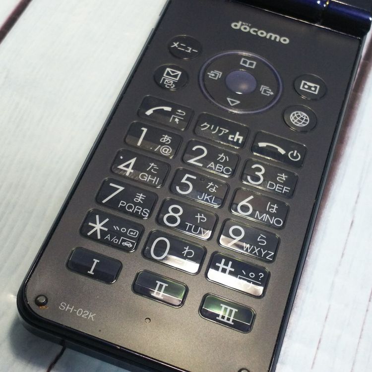 docomo SHARP �����쥹�������� SH-02K �֥롼�֥�å� �ͥ��ӡ�  518