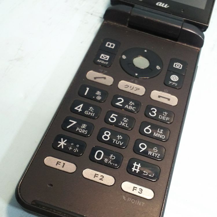 KYOCERA au GRATINA 4G BLACK KYF31  532