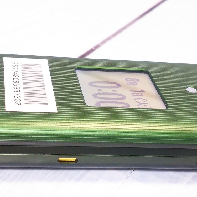 KYOCERA au KYF36 ���󤿤󥱡����� GREEN  �ۤܿ��� 332