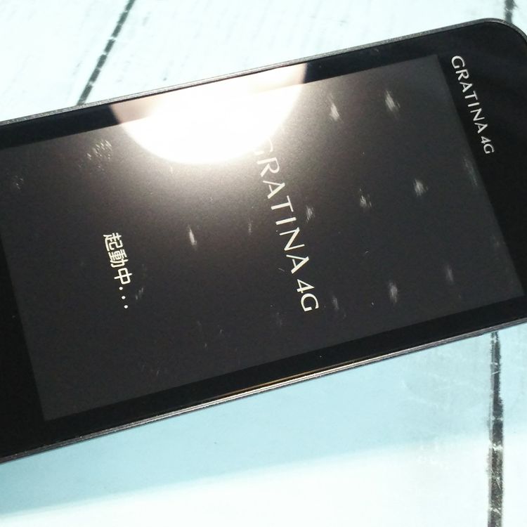 KYOCERA au GRATINA 4G BLACK KYF31  395