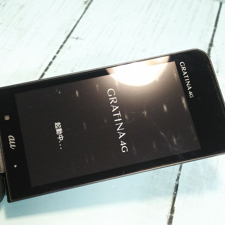 KYOCERA au GRATINA 4G BLACK KYF31  205