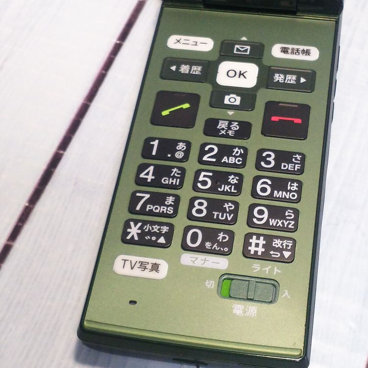 KYOCERA au KYF36 ���󤿤󥱡����� GREEN  522