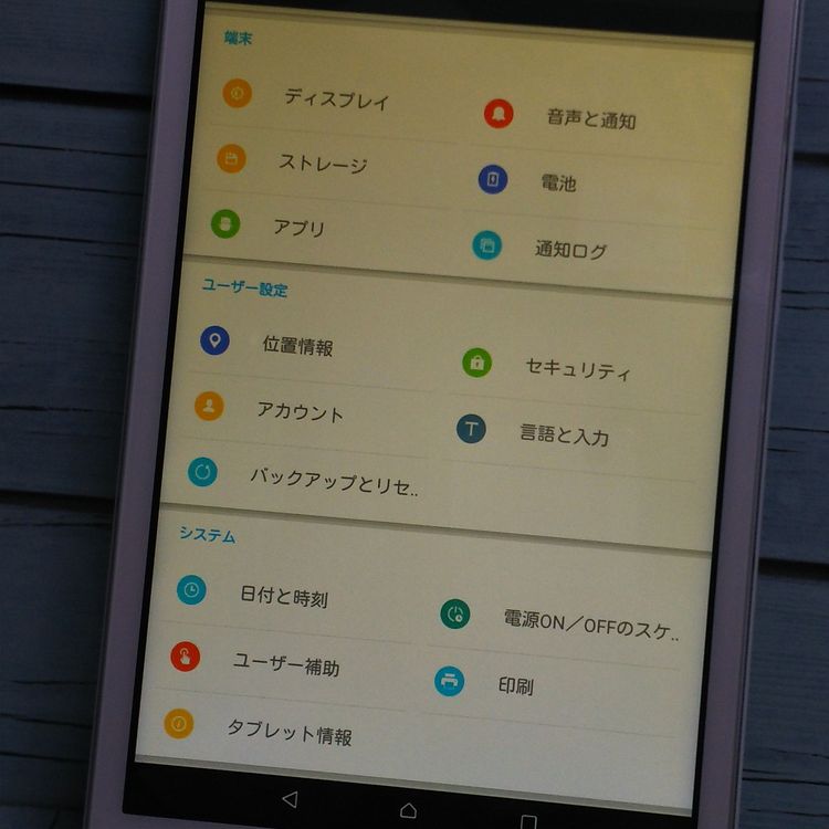 Y!mobile Lenovo TAB2 501LV �ѡ���ۥ磻��  720