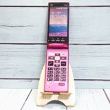 au 京セラ かんたんケータイ KYF38 ワインレッド 021