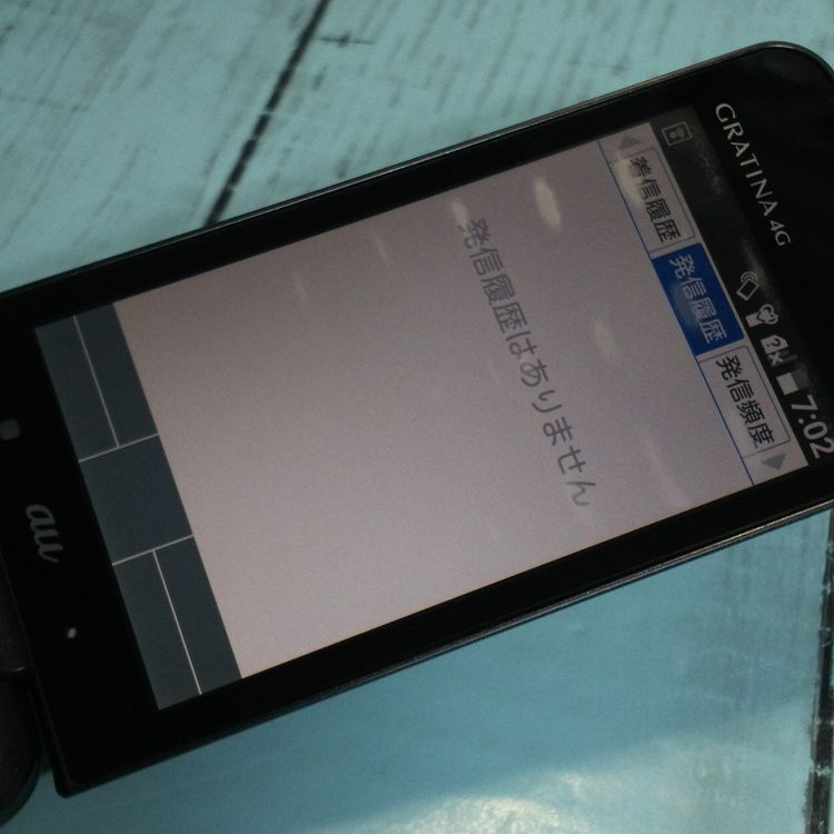 KYOCERA au GRATINA 4G BLACK KYF31  886