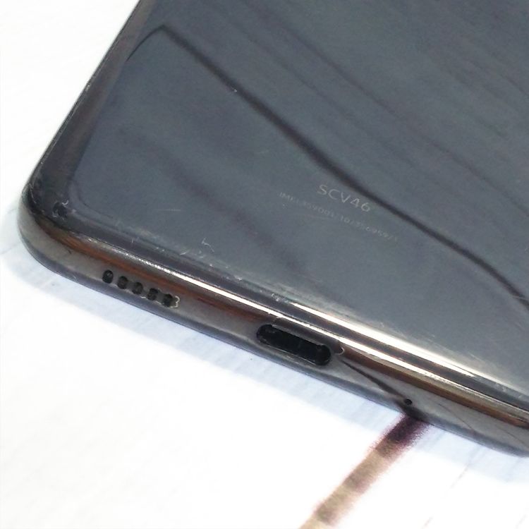 au Galaxy A20 SCV46 Black  591